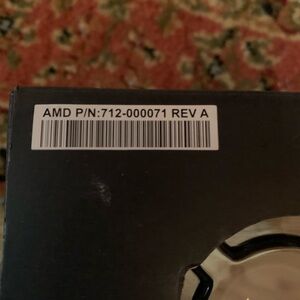 AMD Black Internal Component